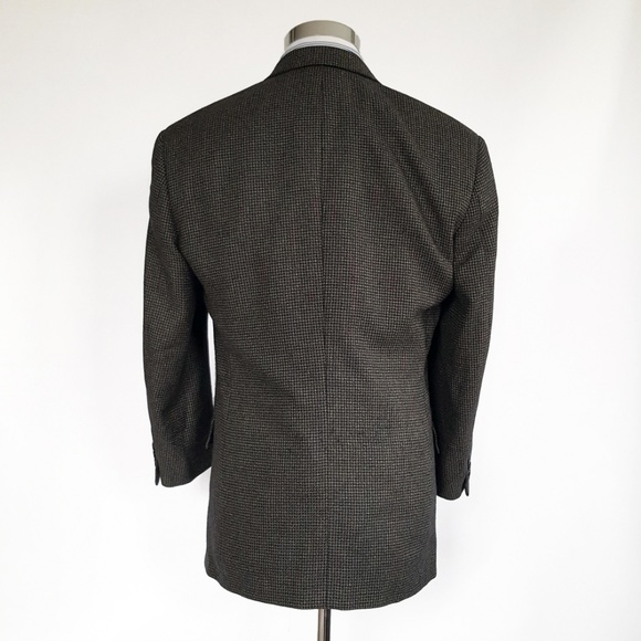 Monsieur Givenchy Men's Wool Silk Tweed Blazer 38S - Picture 4 of 8